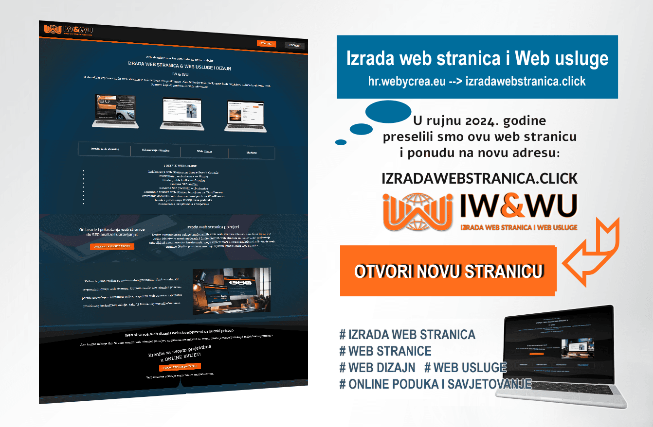 Izrada web stranica po mjeri, izrada web-a, web stranice, web dizajn, web usluge